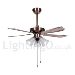 Designer Touch Decorative 42" Modern Contemporary Ceiling Fan