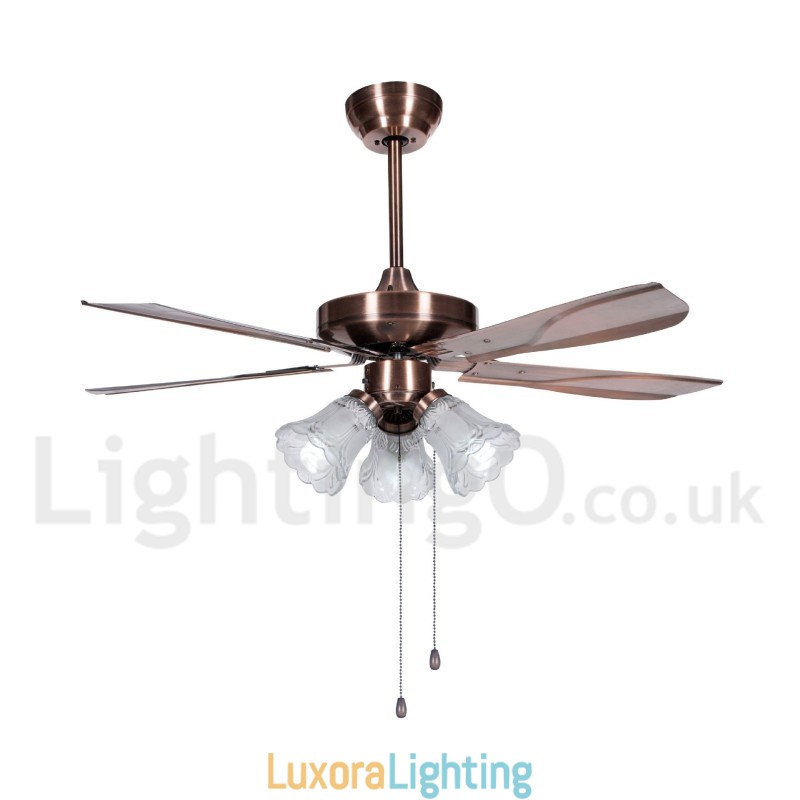 Designer Touch Decorative 42" Modern Contemporary Ceiling Fan