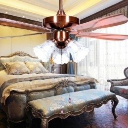 Designer Touch Decorative 42" Modern Contemporary Ceiling Fan