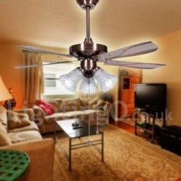 Designer Touch Decorative 42" Modern Contemporary Ceiling Fan
