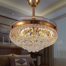 Designer Touch Decorative 42" European Style Modern Contemporary Ceiling Fan