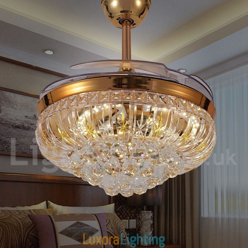 Designer Touch Decorative 42" European Style Modern Contemporary Ceiling Fan