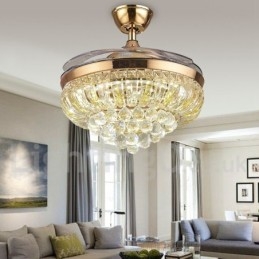 Designer Touch Decorative 42" European Style Modern Contemporary Ceiling Fan