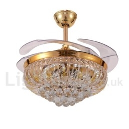 Designer Touch Decorative 42" European Style Modern Contemporary Ceiling Fan