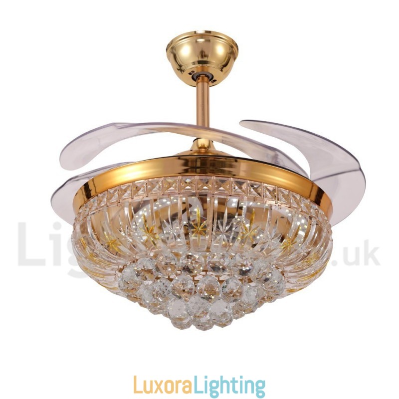 Designer Touch Decorative 42" European Style Modern Contemporary Ceiling Fan