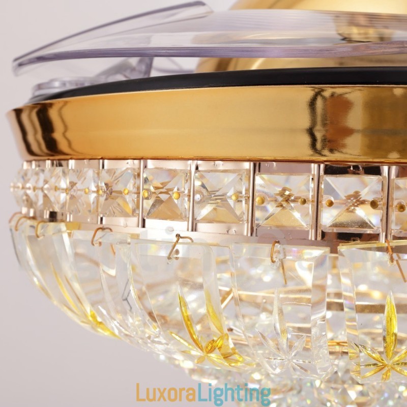 Designer Touch Decorative 42" European Style Modern Contemporary Ceiling Fan