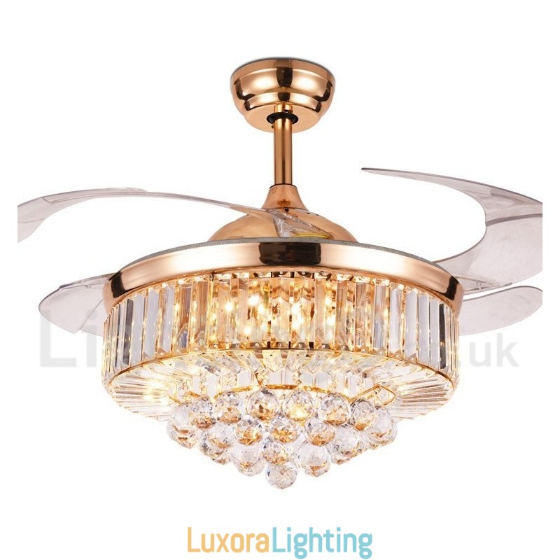 Designer Touch Decorative 42" European Style Modern Contemporary Ceiling Fan