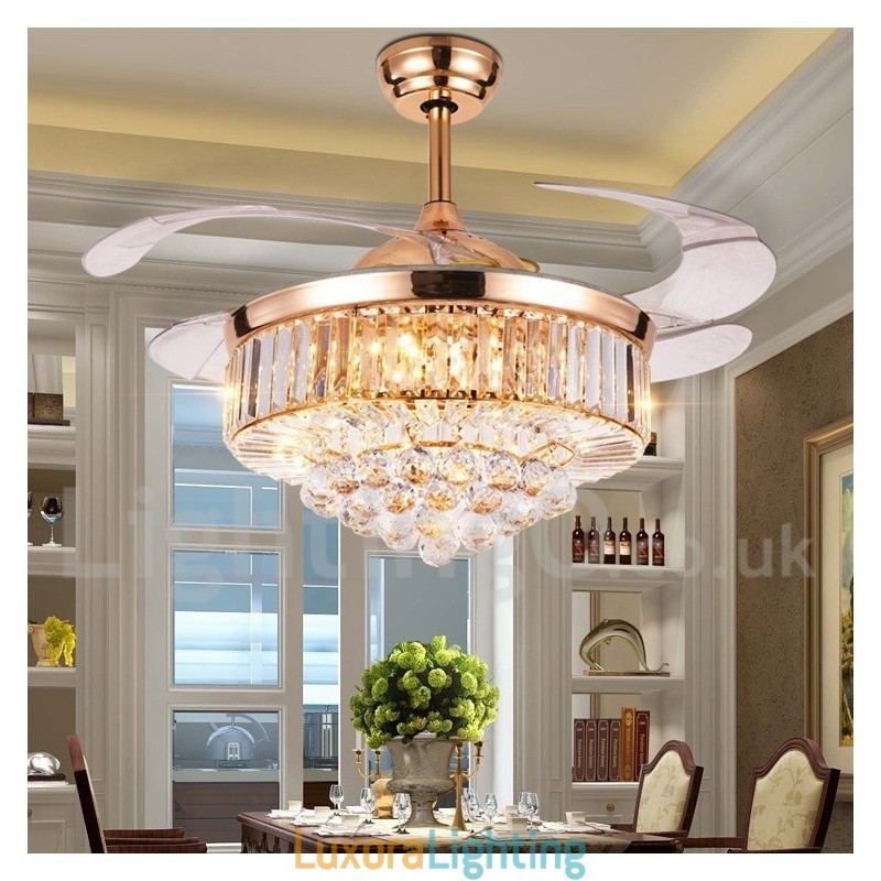 Designer Touch Decorative 42" European Style Modern Contemporary Ceiling Fan