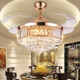 Designer Touch Decorative 42" European Style Modern Contemporary Ceiling Fan