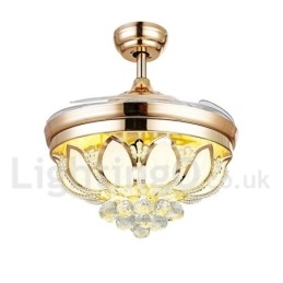 Designer Touch Decorative 42" European Style Modern Contemporary Ceiling Fan