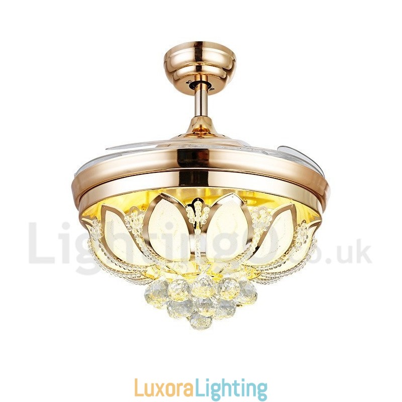 Designer Touch Decorative 42" European Style Modern Contemporary Ceiling Fan