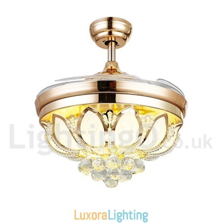 Designer Touch Decorative 42" European Style Modern Contemporary Ceiling Fan