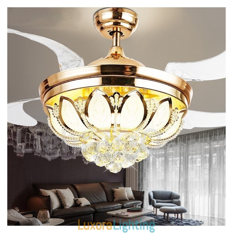 Designer Touch Decorative 42" European Style Modern Contemporary Ceiling Fan