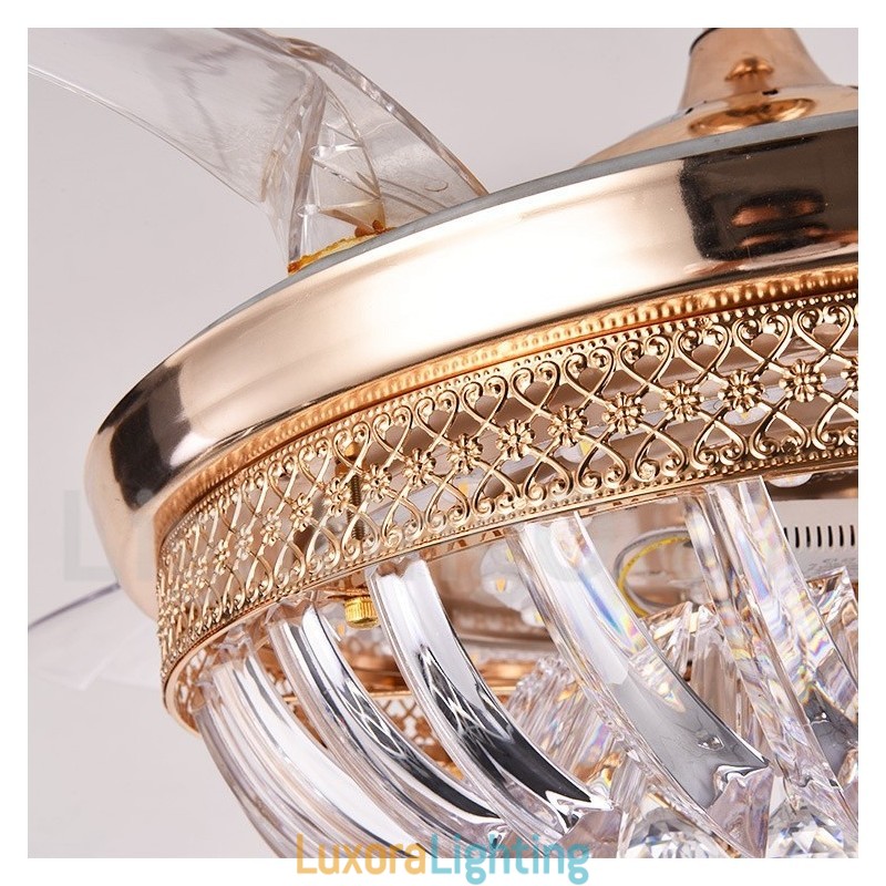 Designer Touch Decorative 42" European Style Modern Contemporary Ceiling Fan