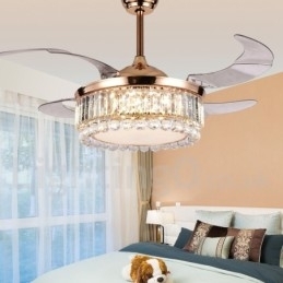 Designer Touch Decorative 42" European Style Modern Contemporary Ceiling Fan