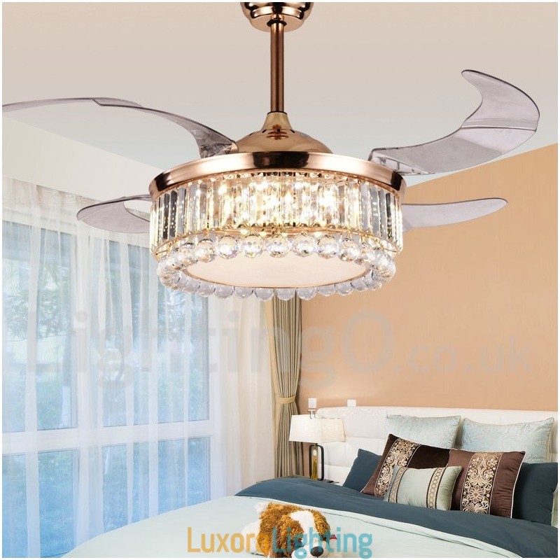 Designer Touch Decorative 42" European Style Modern Contemporary Ceiling Fan