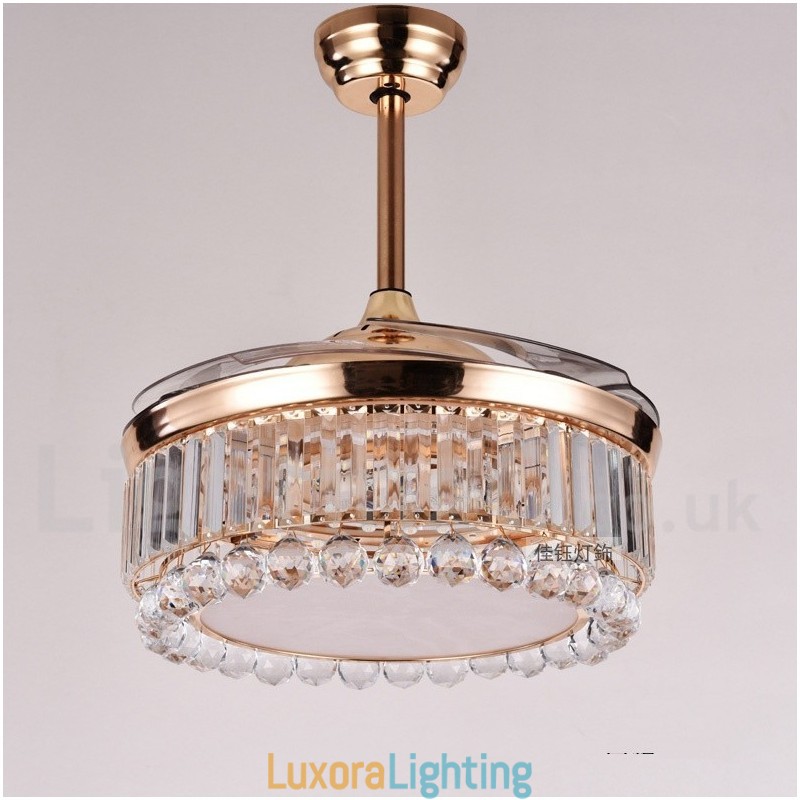 Designer Touch Decorative 42" European Style Modern Contemporary Ceiling Fan