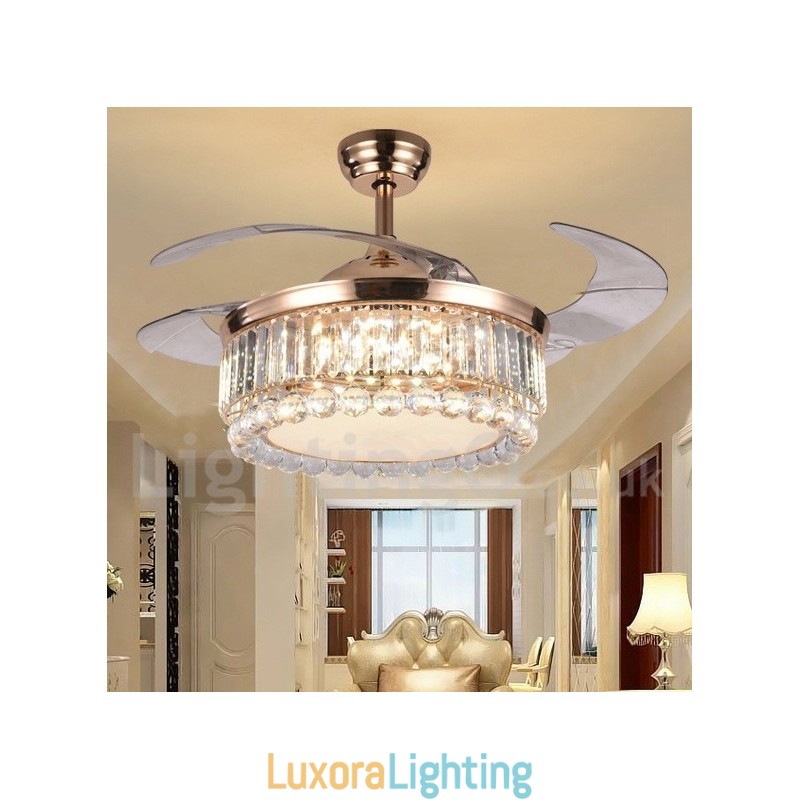 Designer Touch Decorative 42" European Style Modern Contemporary Ceiling Fan