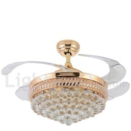 Designer Touch Decorative 42" European Style Modern Contemporary Ceiling Fan