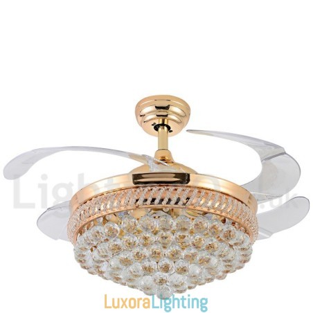 Designer Touch Decorative 42" European Style Modern Contemporary Ceiling Fan