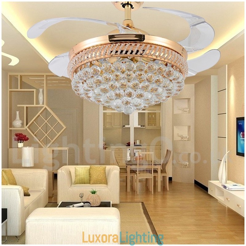 Designer Touch Decorative 42" European Style Modern Contemporary Ceiling Fan