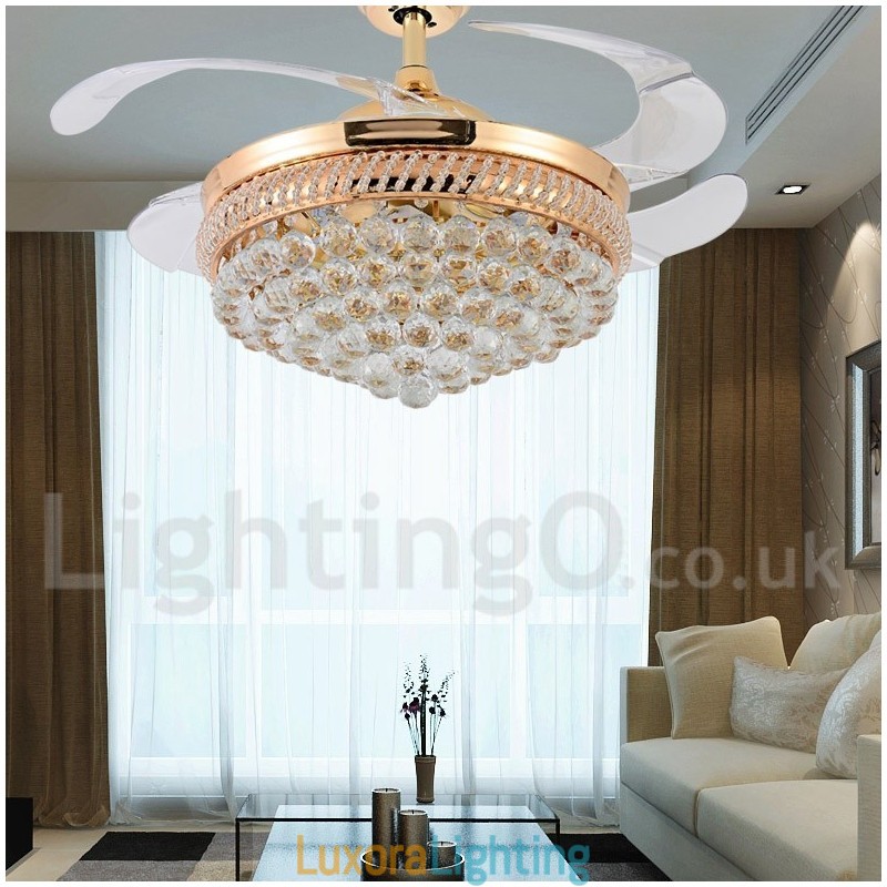 Designer Touch Decorative 42" European Style Modern Contemporary Ceiling Fan