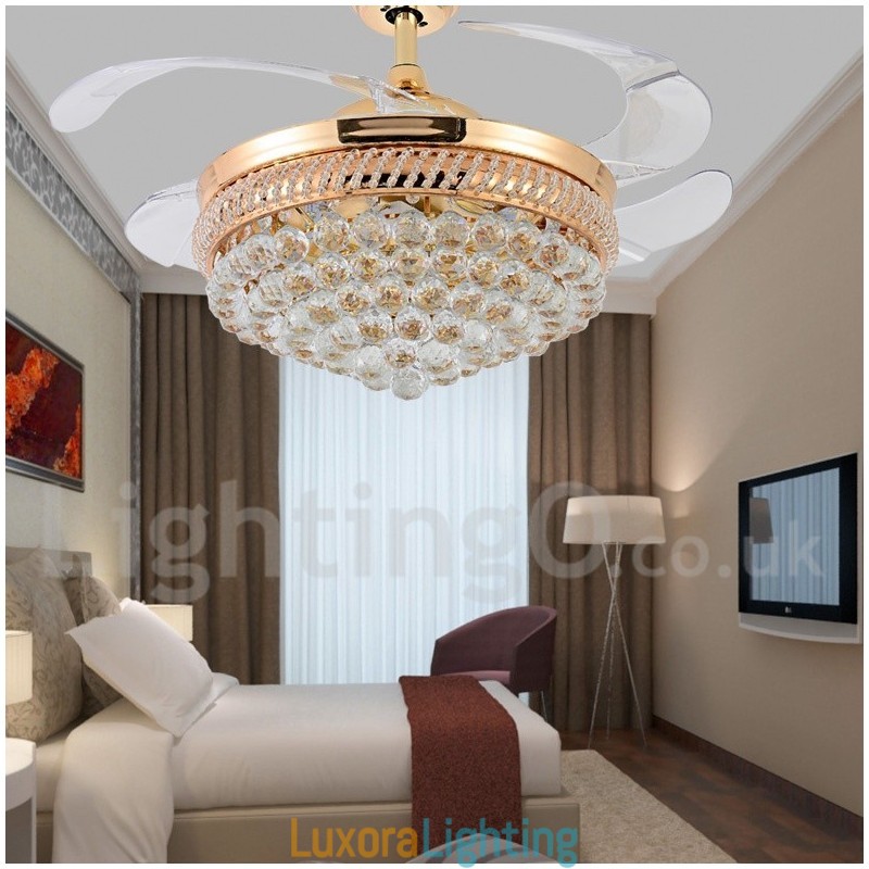 Designer Touch Decorative 42" European Style Modern Contemporary Ceiling Fan