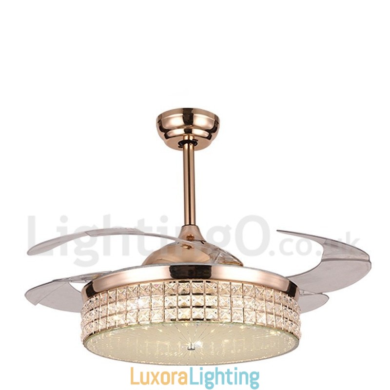 Designer Touch Decorative 42" European Style Modern Contemporary Ceiling Fan