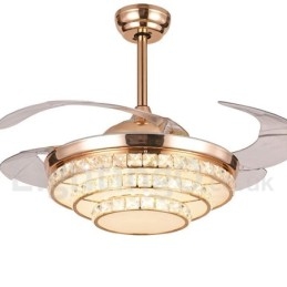 Designer Touch Decorative 42" European Style Modern Contemporary Ceiling Fan