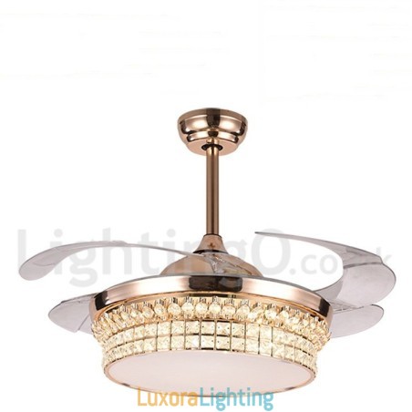 Designer Touch Decorative 42" European Style Modern Contemporary Ceiling Fan