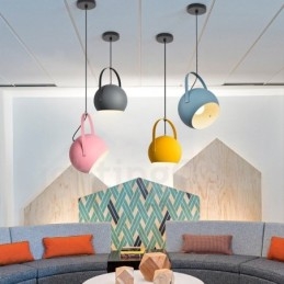 Designer Touch Decorative Northern Europe Steel Lighting Exhibition Store Pendant Light