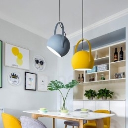 Designer Touch Decorative Northern Europe Steel Lighting Exhibition Store Pendant Light