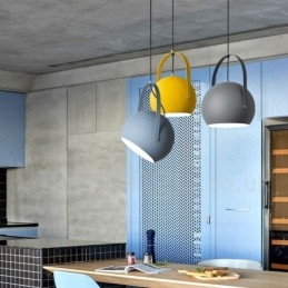 Designer Touch Decorative Northern Europe Steel Lighting Exhibition Store Pendant Light