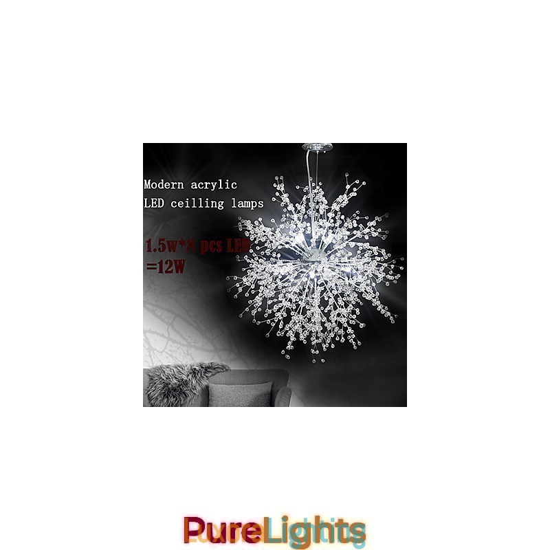 Designer Touch Decorative Chandelier Pendant Light imitated Crystal Globe