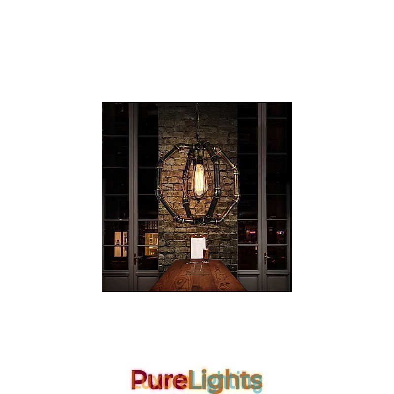 Designer Touch Decorative Cafe Industrial Wind American Water Mains