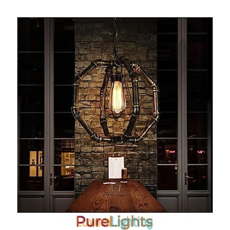 Designer Touch Decorative Cafe Industrial Wind American Water Mains