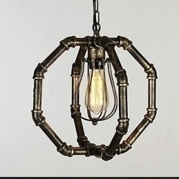 Designer Touch Decorative Cafe Industrial Wind American Water Mains