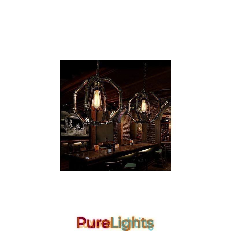 Designer Touch Decorative Cafe Industrial Wind American Water Mains