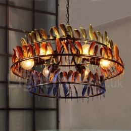 Designer Touch Decorative Retro Lighting Store Pendant Chandelier Light