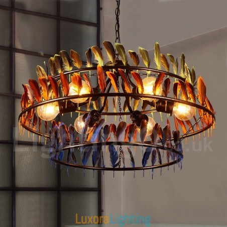 Designer Touch Decorative Retro Lighting Store Pendant Chandelier Light