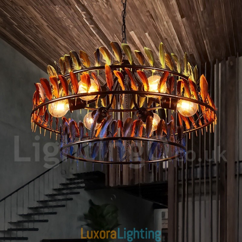 Designer Touch Decorative Retro Lighting Store Pendant Chandelier Light