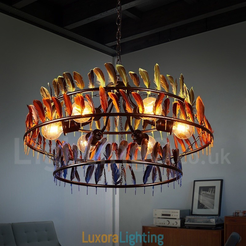 Designer Touch Decorative Retro Lighting Store Pendant Chandelier Light
