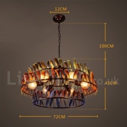 Designer Touch Decorative Retro Lighting Store Pendant Chandelier Light