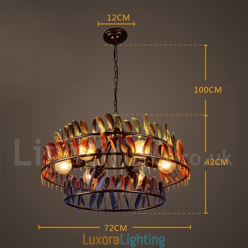 Designer Touch Decorative Retro Lighting Store Pendant Chandelier Light