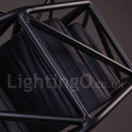 Designer Touch Decorative Industrial Style Steel Lighting Store Pendant Chandelier Light