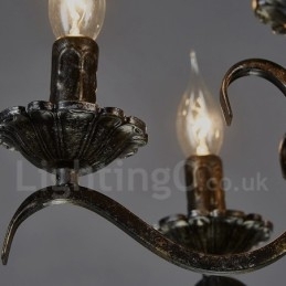 Designer Touch Decorative Industrial Style Steel Lighting Store Pendant Chandelier Light