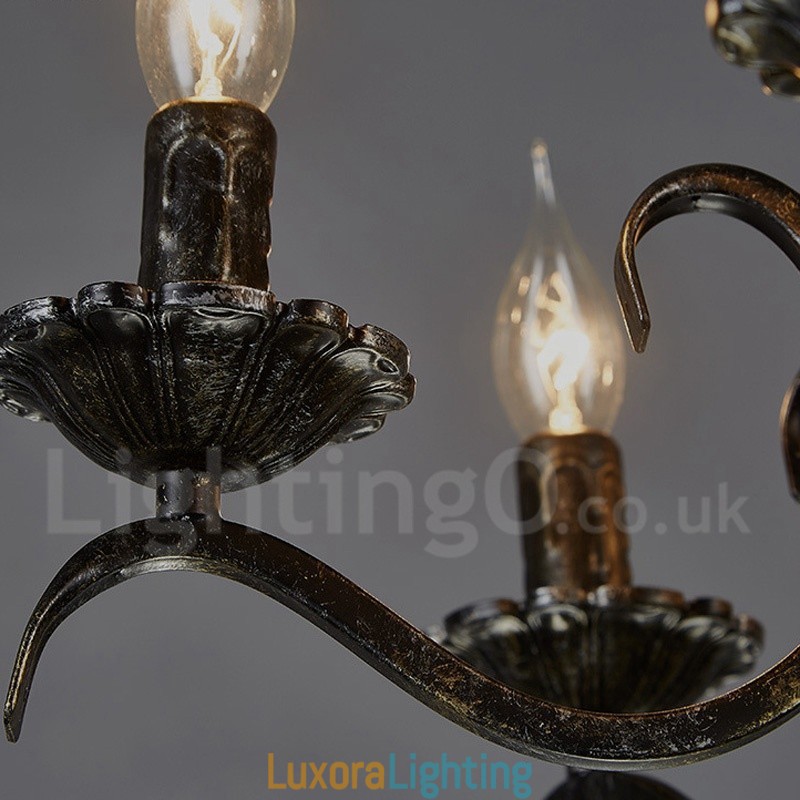 Designer Touch Decorative Industrial Style Steel Lighting Store Pendant Chandelier Light