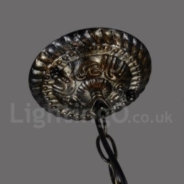 Designer Touch Decorative Industrial Style Steel Lighting Store Pendant Chandelier Light