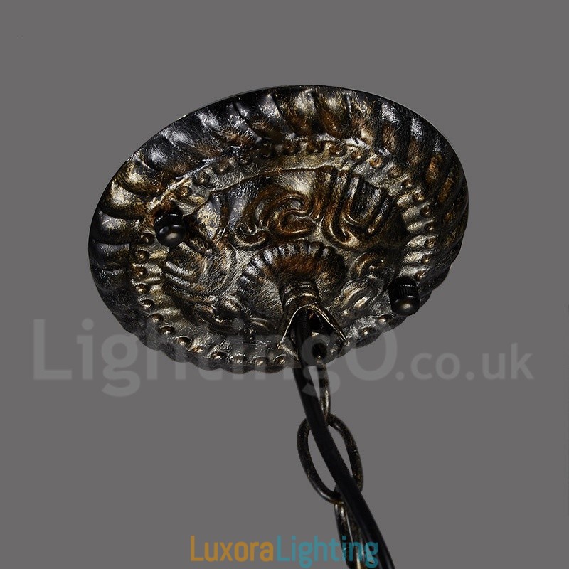 Designer Touch Decorative Industrial Style Steel Lighting Store Pendant Chandelier Light