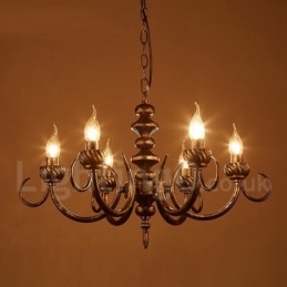 Designer Touch Decorative Industrial Style Steel Lighting Store Pendant Chandelier Light